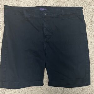 NYDJ Women's Black Jean Shorts